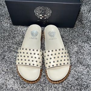 Vince Camuto Studded slides